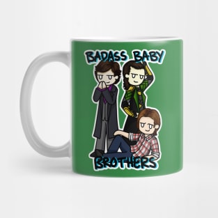 Badass Baby Brothers Mug